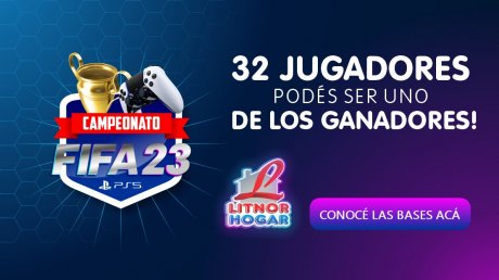 ¡32 jugadores! Podes ser uno de los ganadores