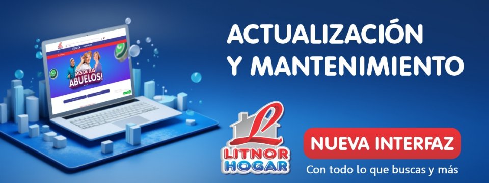 Actualización y Mantenimiento | Nueva Interfaz | Web Litnor Hogar